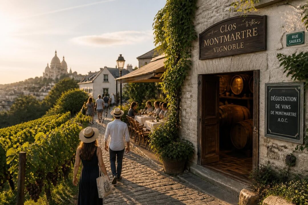 découvrez montmartre autrement avec notre balade viticole : suivez l'itinéraire des vignes, explorez les caves authentiques et savourez les meilleures tables de la butte.